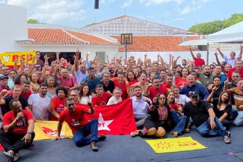 Enilton Rodrigues participa de ato político com presença do vice-governador Felipe Camarão e parlamentares maranhenses